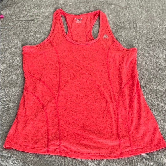 Reebok Women's Bright Red Tank Top - Picture 5 of 7